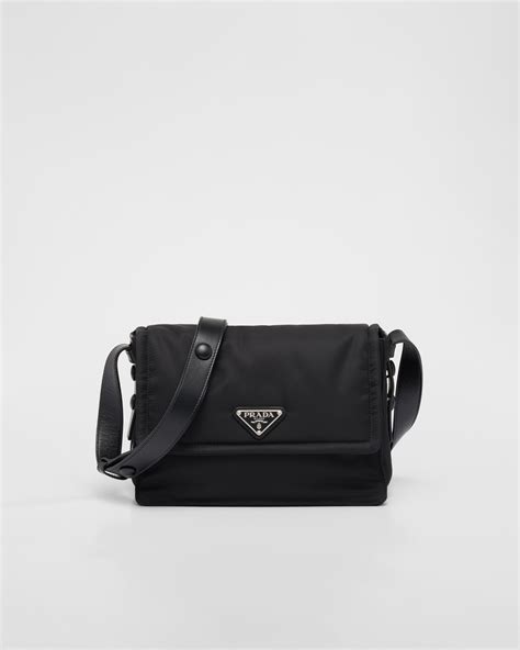 prada nylon clutch bag|fluffy prada shoulder bag.